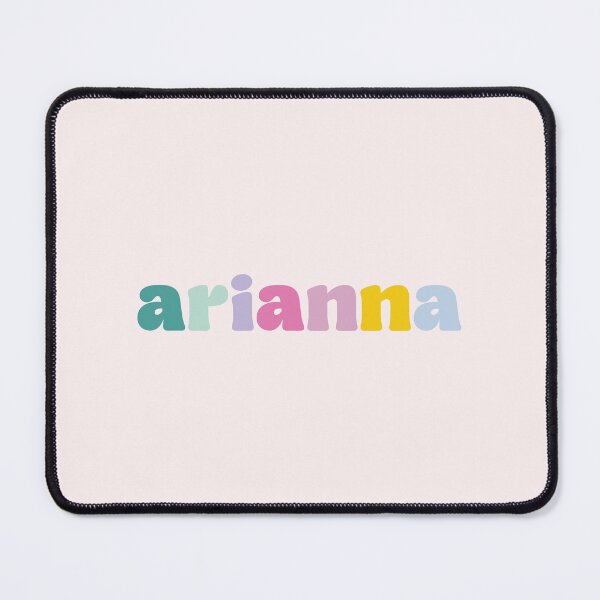 Item preview, Arianna - Custom name on colorful block font designed and sold by To the Lua.