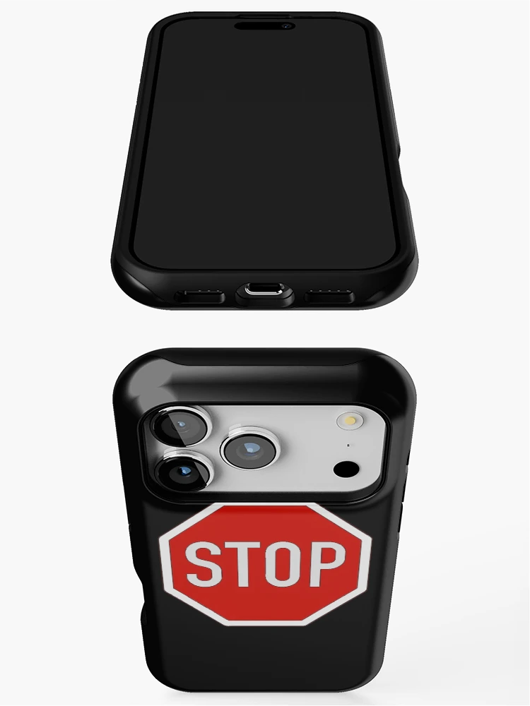 Thumbnail 3 of 4, iPhone Case, STOP Sign designed and sold by RENAGADE4LYF.