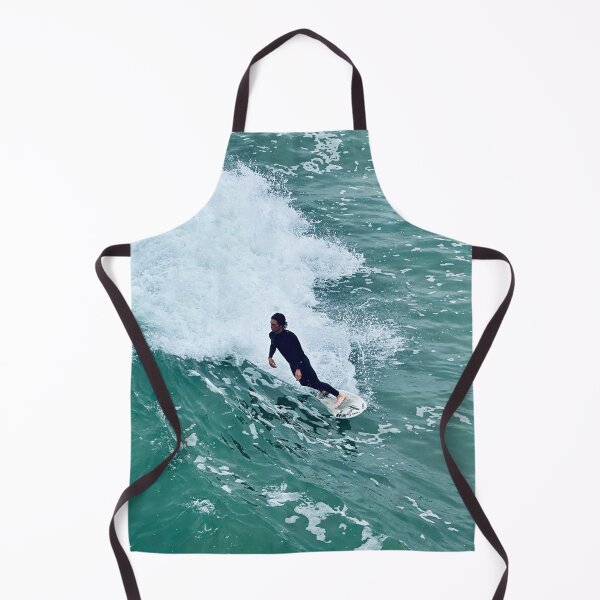 Item preview, California Surfer in the waves Walking on Water designed and sold by WanderingLife.