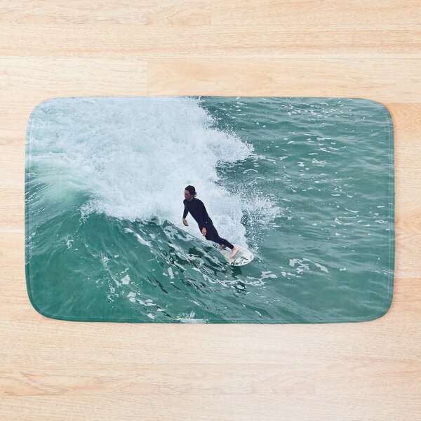 Item preview, California Surfer in the waves Walking on Water designed and sold by WanderingLife.