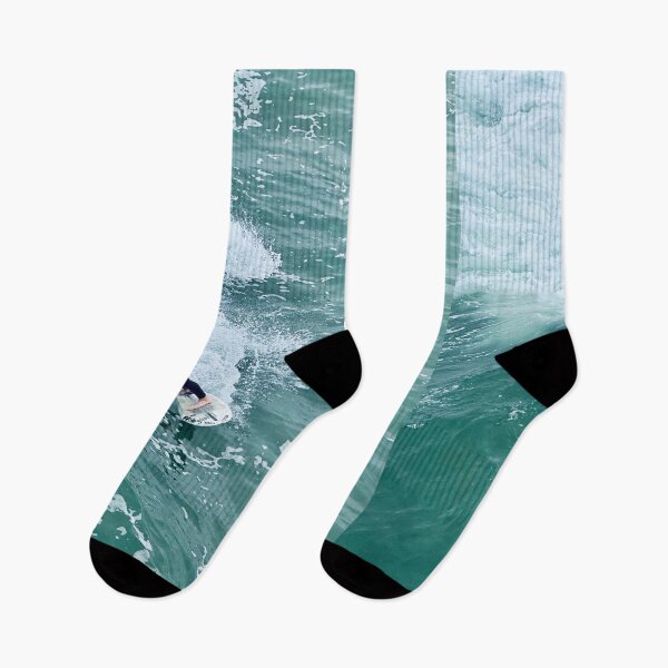 Item preview, California Surfer in the waves Walking on Water designed and sold by WanderingLife.