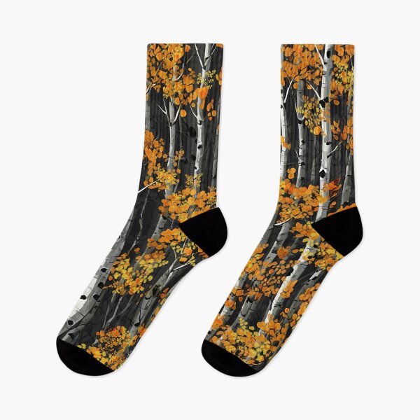 Item preview, Autumn Aspen Forest Colorful Fall Leaves designed and sold by Glimmersmith.