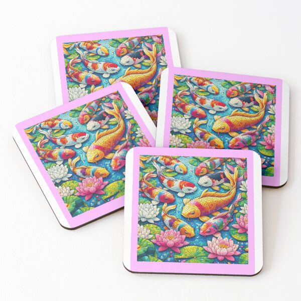 Item preview, Koi fishes  designed and sold by quotefactory.