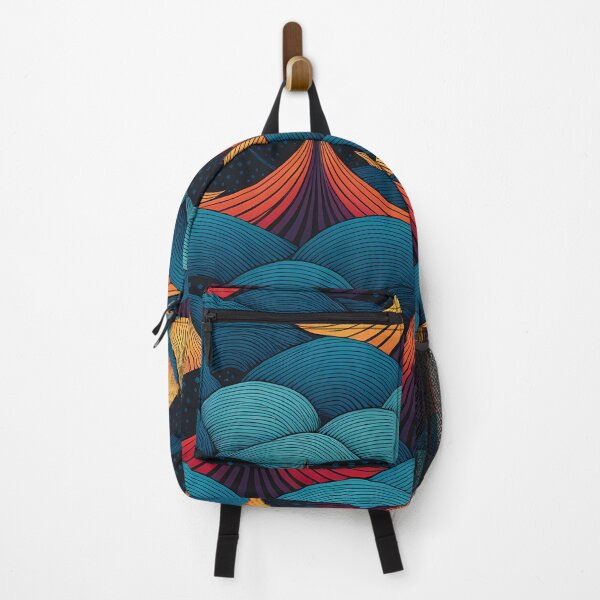 Item preview, Colorful Abstract Waves Pattern designed and sold by Pixevol.