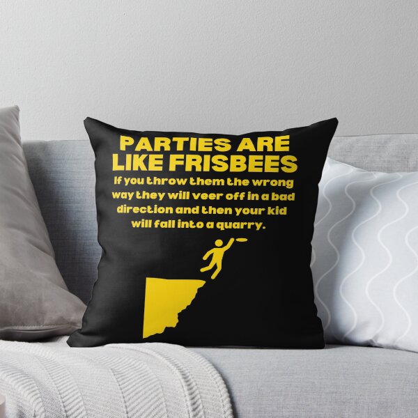 Item preview, Parties Are Like Frisbees  designed and sold by UNK-Fatigues.