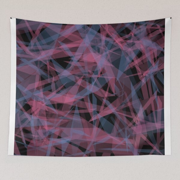 Item preview, Texture with an abstract pattern of pink and blue colors on a dark background designed and sold by ZorianArt.