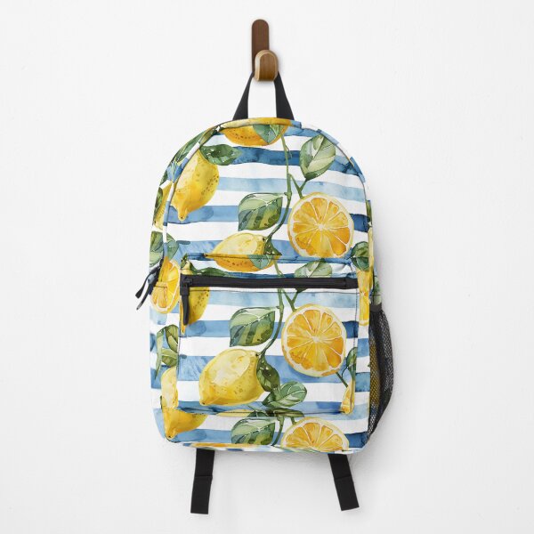 Item preview, Watercolor lemons and strips designed and sold by Vikycialp.