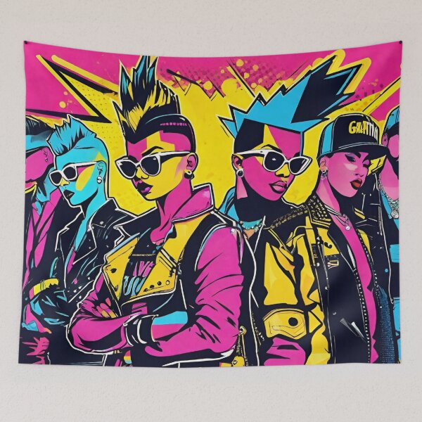 Item preview, Neon Punk Group designed and sold by UNK-Fatigues.