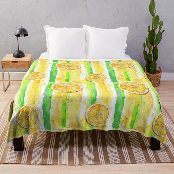 Item preview, Watercolor lemons and strips designed and sold by Vikycialp.