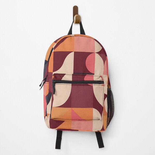 Item preview, Geometric Retro Pattern Design with Warm Tones designed and sold by Noertz.