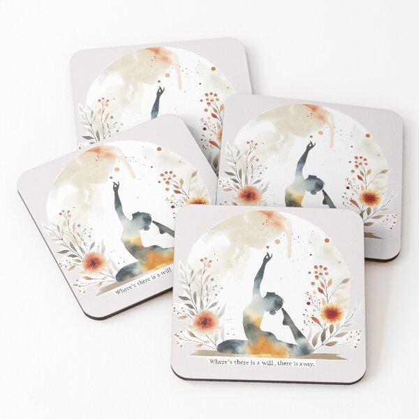 Item preview, Lady Yoga close to Natural Floral life, Mantra quote  designed and sold by Nanthanon.