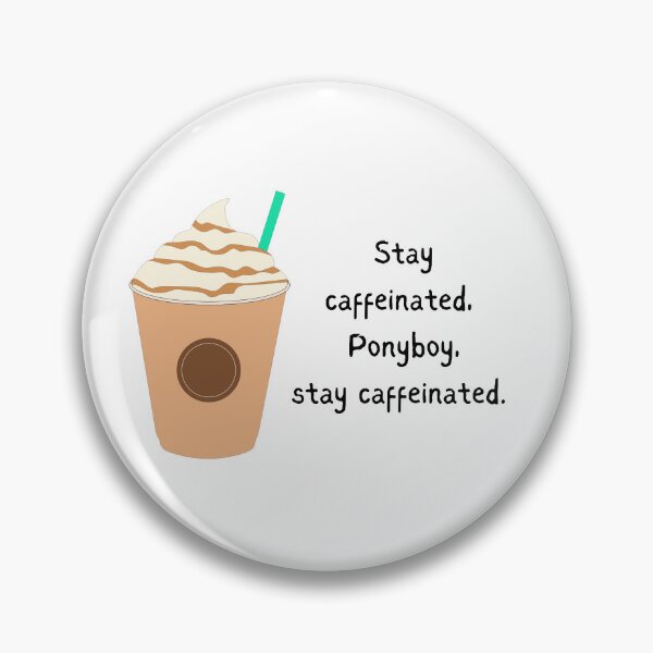 Item preview, Coffee + Literature Quote (The Outsiders) designed and sold by HawsonPrints.