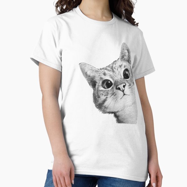 sneaky cat Classic T-Shirt