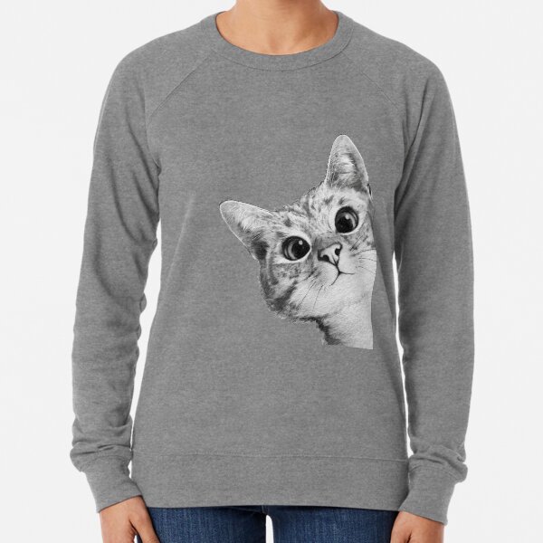 chat sournois Sweatshirt léger