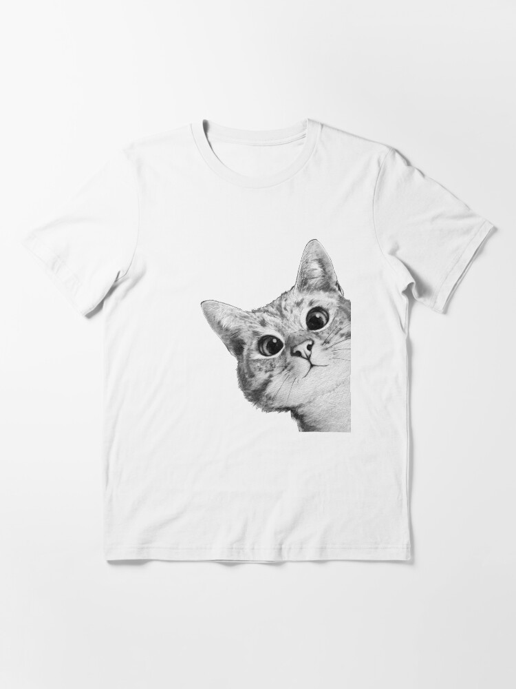 Alternate view of sneaky cat Essential T-Shirt