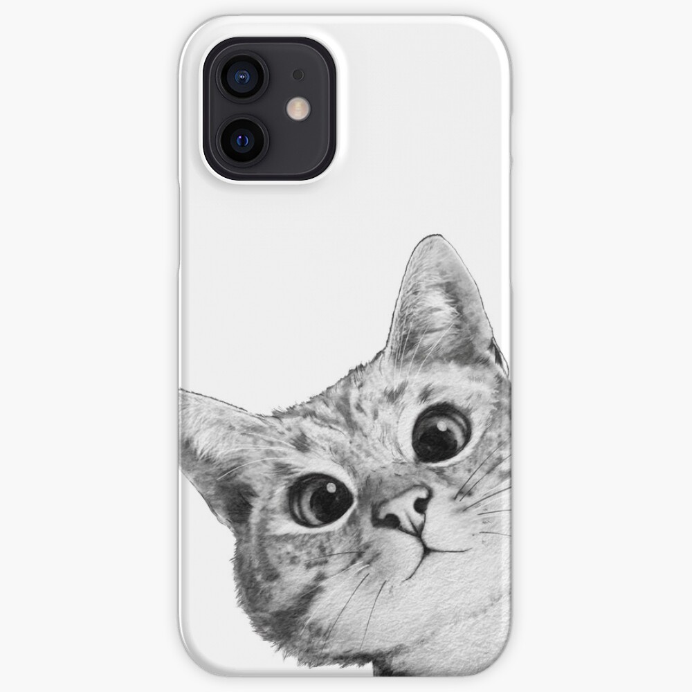 sneaky cat iPhone Case & Cover