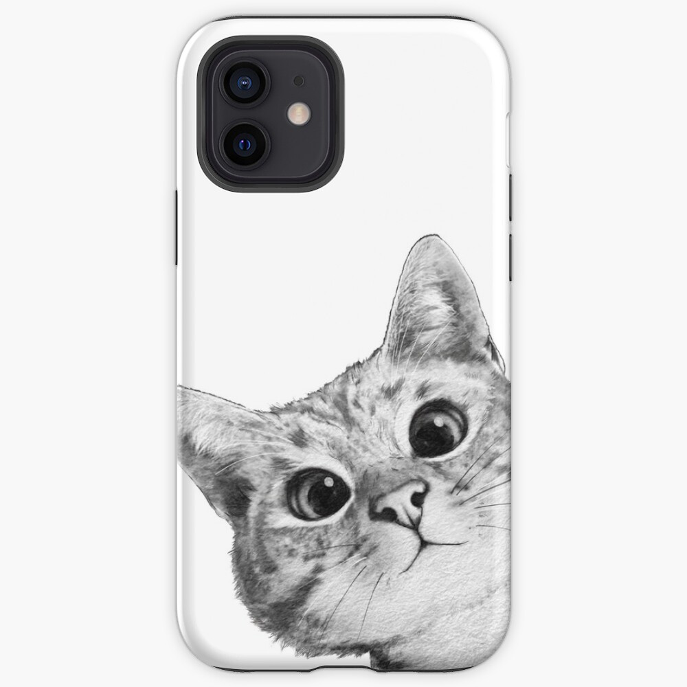 sneaky cat iPhone Case & Cover