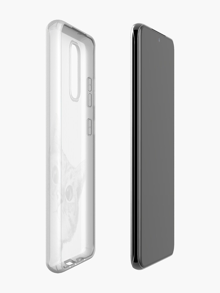 Alternate view of sneaky cat Case & Skin for Samsung Galaxy