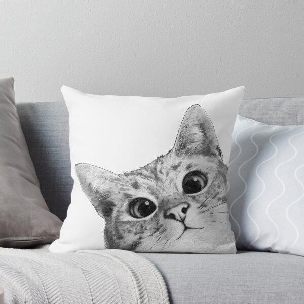 Item preview, sneaky cat designed and sold by lauragraves.