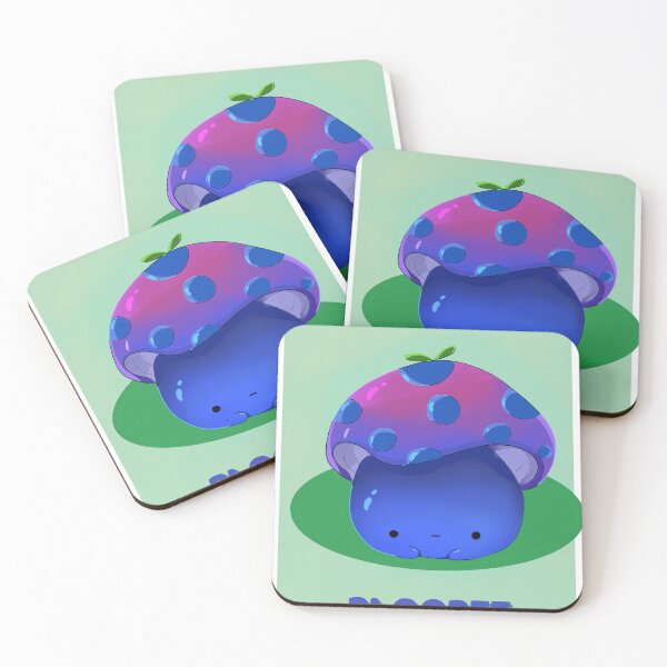Item preview, Blueberry Mushroom, sweet little guy designed and sold by thecuddlycoffin.