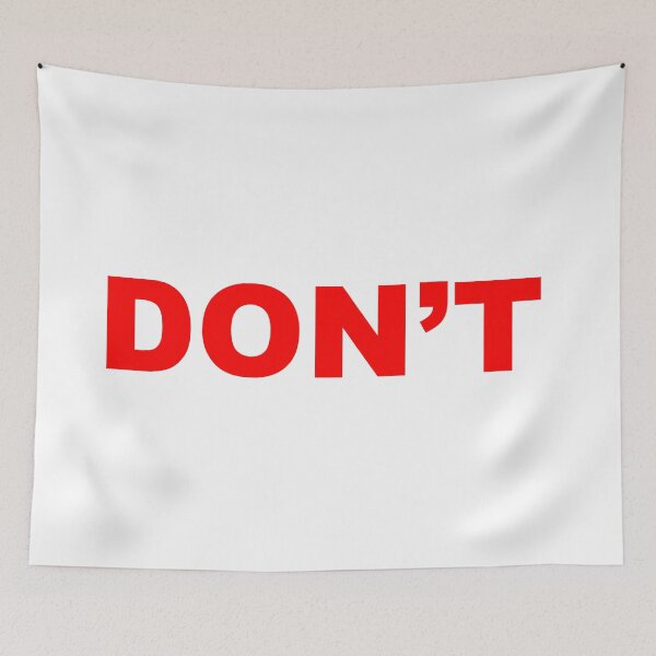Item preview, don't don't don't  designed and sold by zzz888.