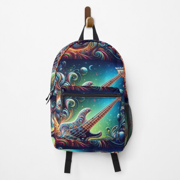 Item preview, Spectacular Colorful Guitar Pattern  designed and sold by DigiDreamyArt.