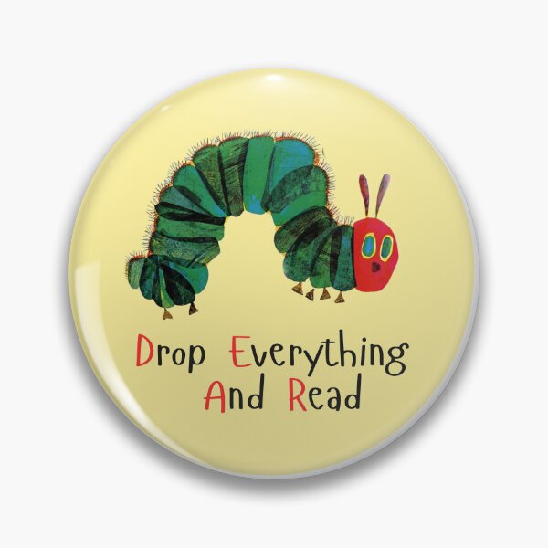 Item preview, Hungry Caterpillar Eric Carle dear CBCA Book week  sticker book week reading is magic Eric carle kids book drop everything and read  designed and sold by LaundrySalt.