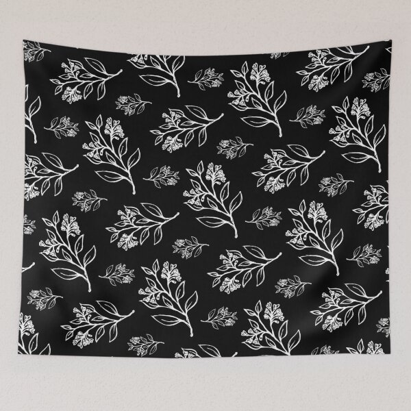 Item preview, Gothic Floral Elegance - Dark Aesthetic Pattern designed and sold by Equinox-Ds.