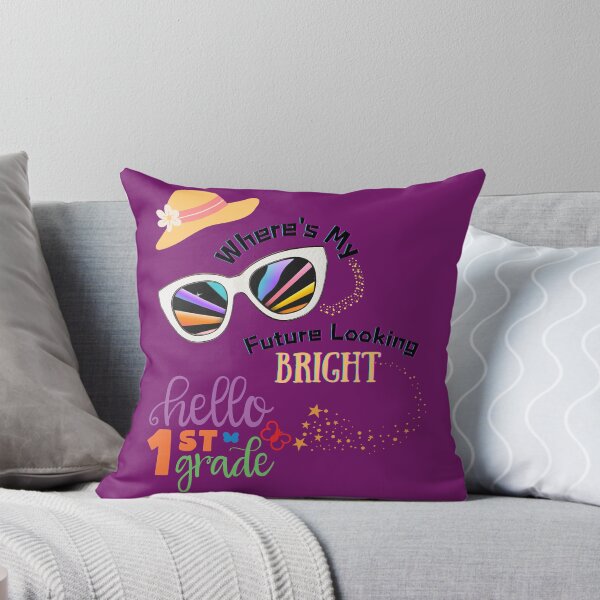 Item preview, Where's My Sunglasses Future Looking Bright HELLO 1st Grade designed and sold by Vibekindly.