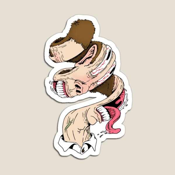Twisted head Magnet