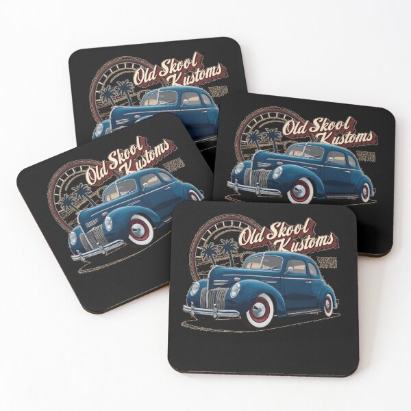 Item preview, Old skool kustoms - Hot rod oldschool - Oldschool automobile - smokin' hot rod - American oldschool designed and sold by JansenGS.