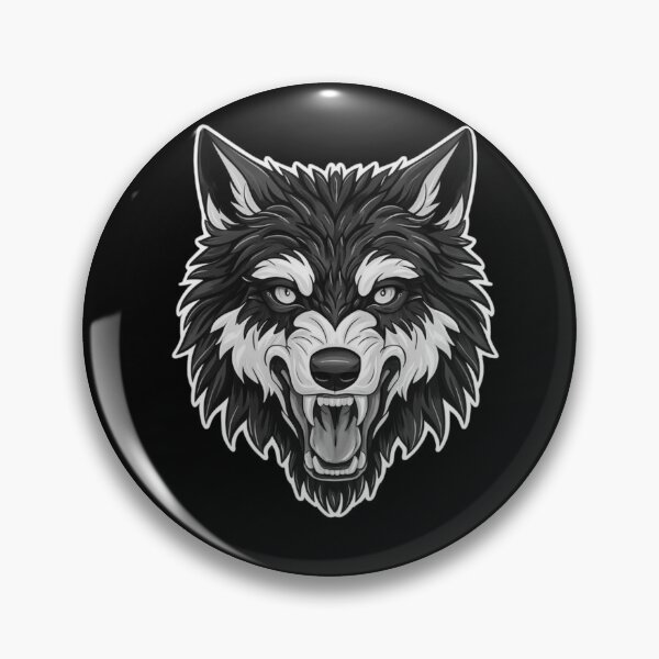 Item preview, WOLF HEAD designed and sold by JAGA-ALIME.