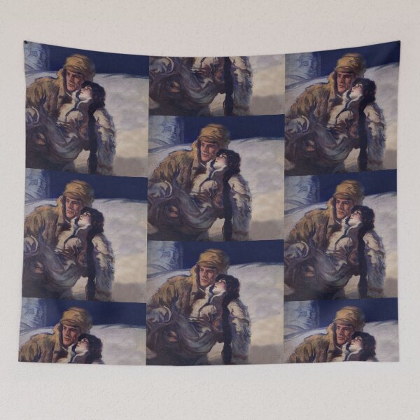 Item preview, Hero with damsel designed and sold by Vintage Designs +.