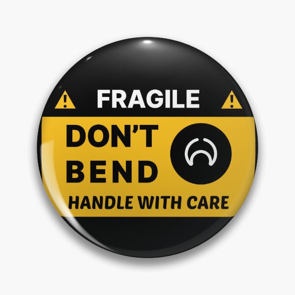 Item preview, Fragile Don't Bend Handle with Care - safe shipping and handling Sticker Pack designed and sold by voidcrow.
