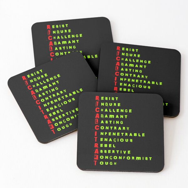 Item preview, Recalcitrant Acronym designed and sold by CoolCrazyQuirky.