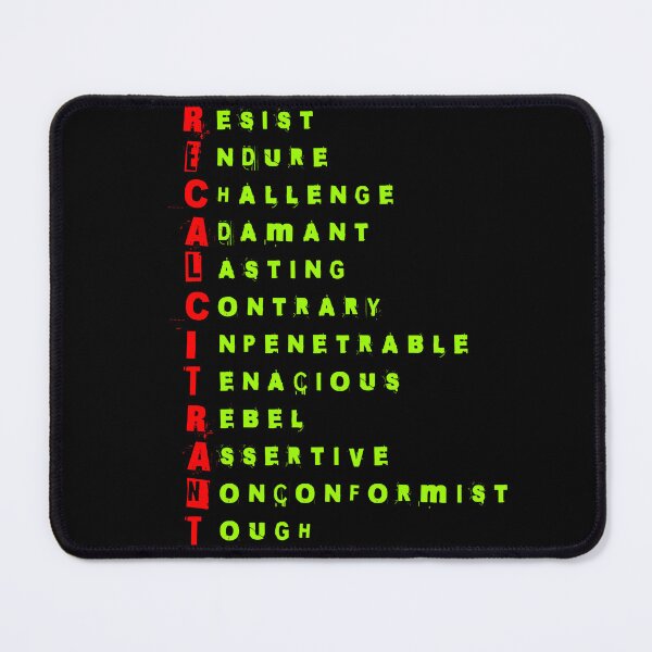 Item preview, Recalcitrant Acronym designed and sold by CoolCrazyQuirky.