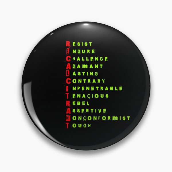Item preview, Recalcitrant Acronym designed and sold by CoolCrazyQuirky.
