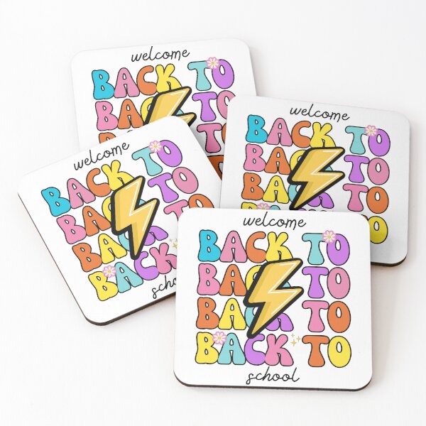 Item preview, Welcome Back to School Funny Groovy Teacher Kids designed and sold by thebest-2studio.