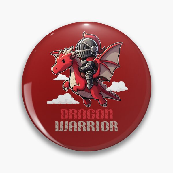 Item preview, A Fantasy Dragon Warrior Riding A Red Dragon designed and sold by The magic  Yellow bus.