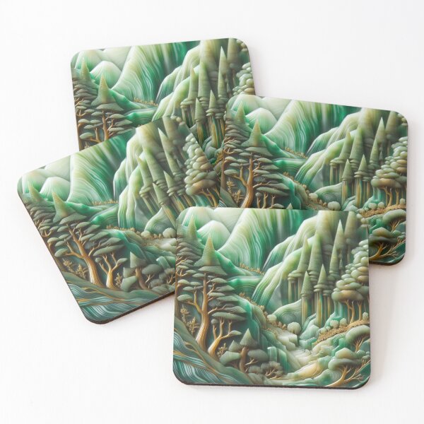 Item preview, Asian  Landscape Jude Curving  designed and sold by DeeCeeFashion.