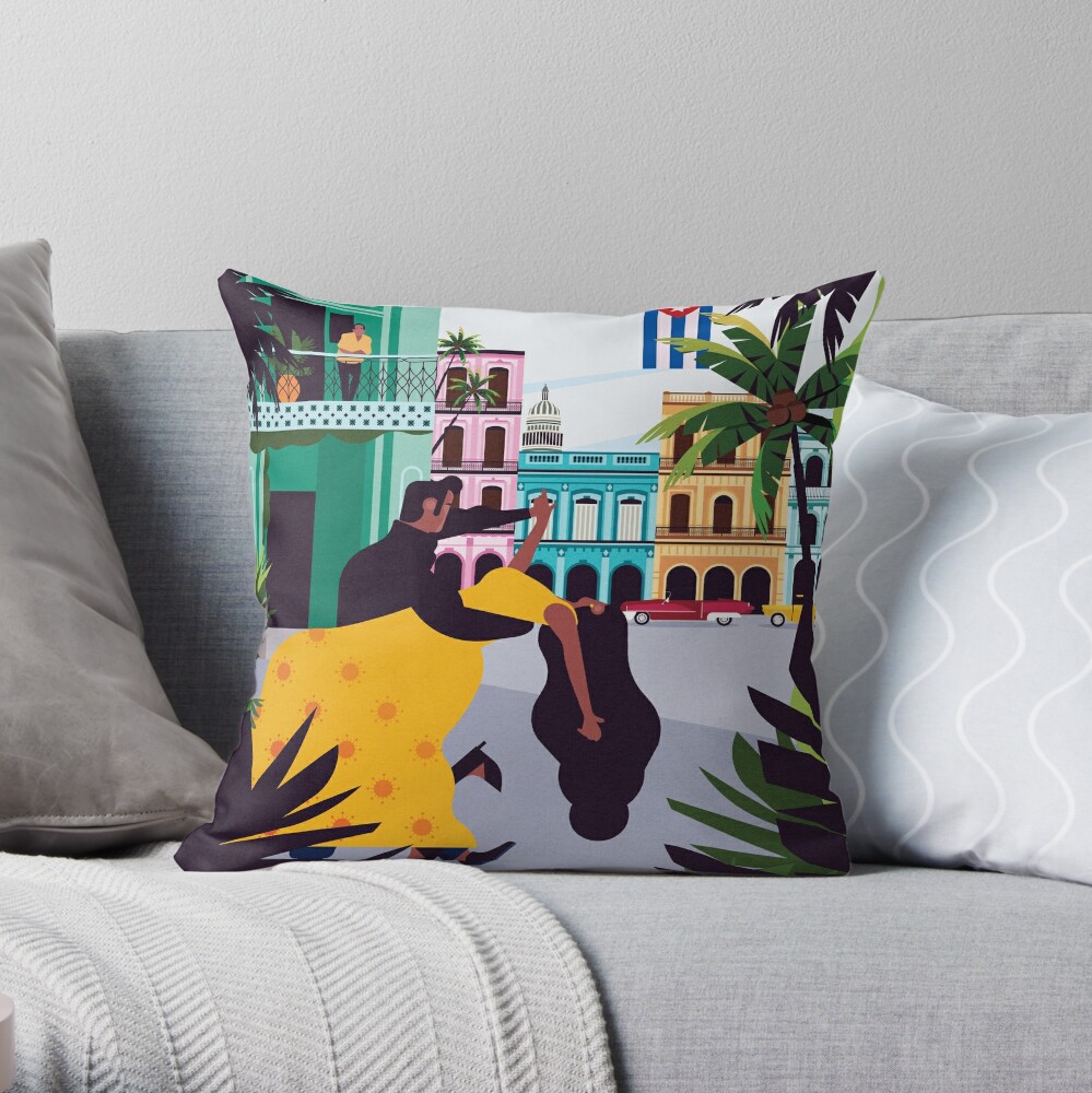 Item preview, Throw Pillow designed and sold by jamesboast.