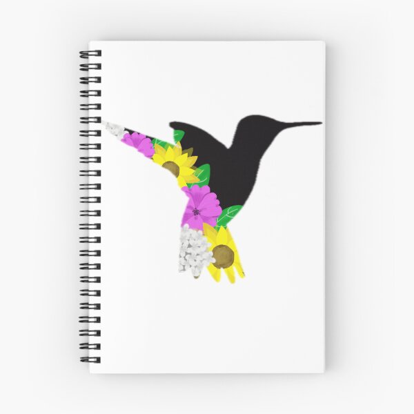 Artikelvorschau, Kolibris mit Blumen entworfen und verkauft von RandomBubble34.
