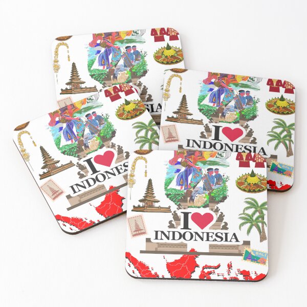 Item preview, I Love Indonesia designed and sold by AbeeRedB.