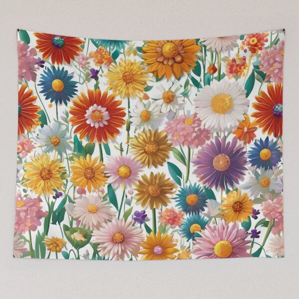 Item preview, Gleaming Jewel Blossoms designed and sold by Thai Vibe Studio.