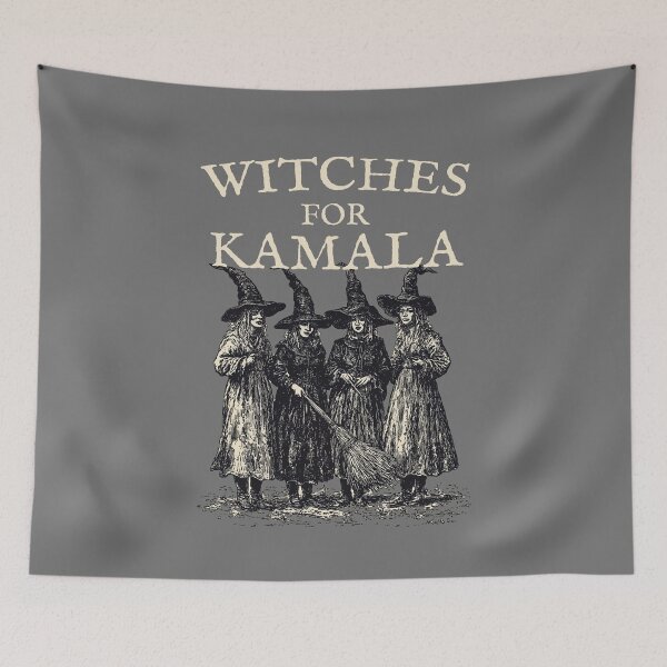 Item preview, Witches for Kamala Halloween Kamala Harris 2024 President Gothic  designed and sold by trendyzcom.