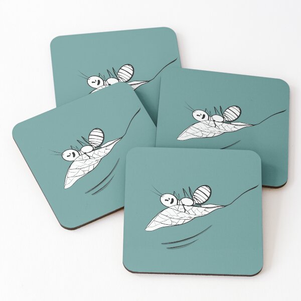 Item preview, Funny doodle ant on leaf cartoon designed and sold by nongsao4.