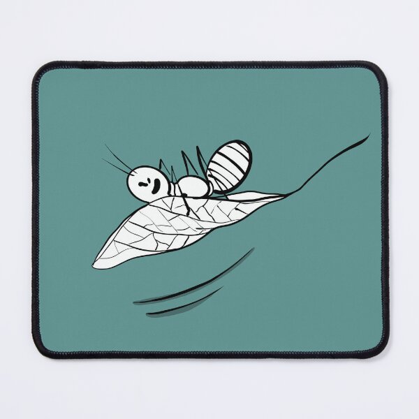 Item preview, Funny doodle ant on leaf cartoon designed and sold by nongsao4.