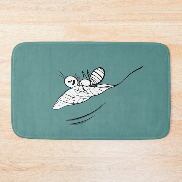 Item preview, Funny doodle ant on leaf cartoon designed and sold by nongsao4.
