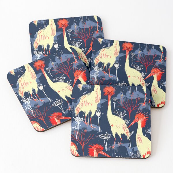 Item preview, Egrets and herons in the wetlands designed and sold by Artlizzard.