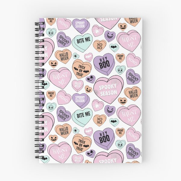 Item preview, Pastel halloween candy hearts designed and sold by Michelle Muller.